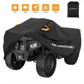 Neva22505xxl Neverland Black Atv Cover Waterproof Dust Uv Protector For Honda Trx450r Trx400x 2009-2018