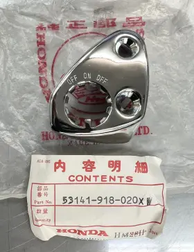53141-918-020xw Nos Honda Atc 90 Upper Throttle Cover # Bin F Us90 1972-78 3 Pos