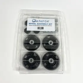 Ofc-4 One Fast Cat Wheel Assembly Kit Replacement Wheels New