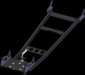 105000-wps Open Trail Plow Push Tube Atv
