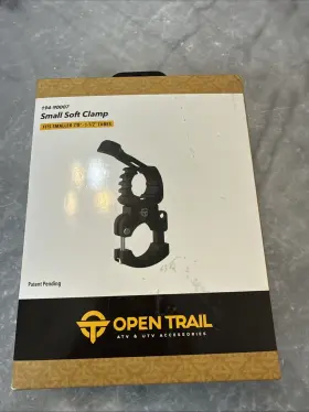 194-90007 Open Trail 194-90009 Small Soft Clamp 7/8 Inch To 1-1/2 Atv Utv New In Box