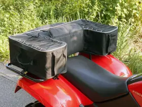 Mal36ya018s1zb Oumurs Universal Atv Rear Rack Back Seat Storage Pack Luggage Bag Cushion Pad Padded Us