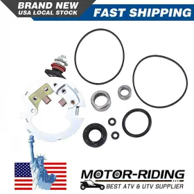 Nika-750ooo006p-1 Oumurs For Honda Fourtrax 300 Trx300 2x4 4x4 1988-2000 Starter Brush Plate Rebuild Kit