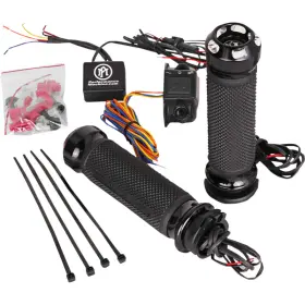 00632092bm Performance Machine Pm Apex Heated Grips - Anodized