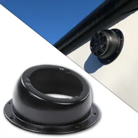 Ult2510299 Pit66 6.5 Inch Angled Speaker Enclosures Boxes Pods Custom Mount Door Kick Panel Rear Deck