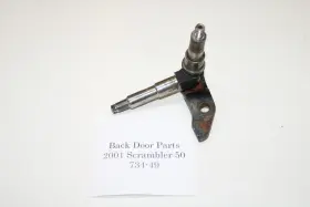 0450500 Polaris 2001 Scrambler 50 Youth Atv Front Left Steering Knuckle Spindle