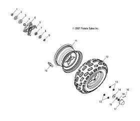 0453213 Polaris Hex Lock Nut Nylon Insert Genuine Oem Part Qty 1
