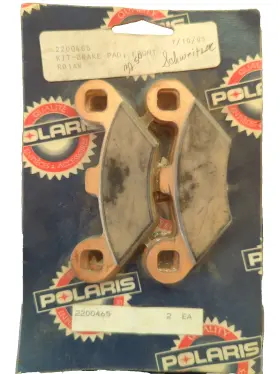 2200465 Polaris Pure Genuine Nos Oem Utv Rzr Ranger Packaged Brake Pad Set 4