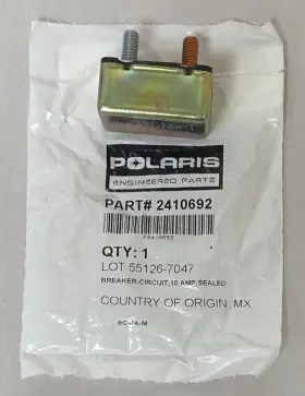 2410692 Polaris 2008-13 Snowmobile Atv Circuit Breaker 10 Amp Sealed #2410692 #s1028