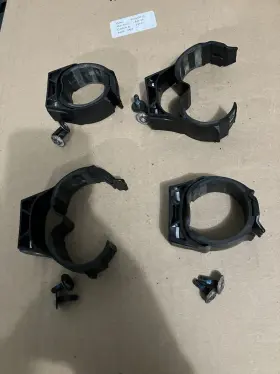 2878747 Polaris 2012-2023 Rzr Xp 900/1000 Set Of 4 Lock And Ride Clamps With Screws