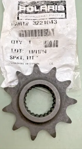 Ft08-ft13 Polaris 3221043 New Genuine Sprocket 11 Tooth Trailboss And Trail Blaze
