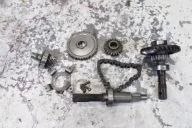 3233622 Polaris 2002 Ranger 500 Series 10 Transmission Bevel Gears Output Shaft Chain