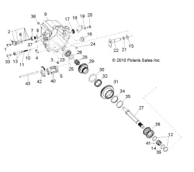 3235074 Polaris Retaining Ring Genuine Oem Part Qty 1