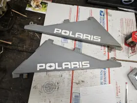 350l Polaris 1992 Fuel Tank Plastics Side Plastic Cover Left And Right