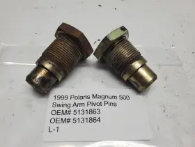 5131863 Polaris 1999 Magnum 500 Swing Arm Pivot Pins Oem#5131863 L-1