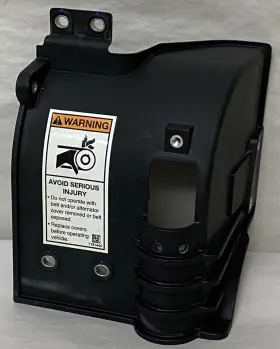 5455209 Polaris 2022-2024 Pro R Alternator Cover/bracket Black Oem #5455209 / #m1163