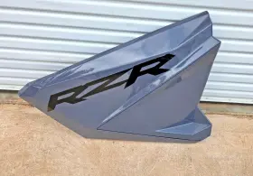 5456076-804 Polaris Rzr Pro Left Driver Door Skins Panels - Dark Gray