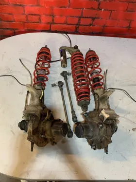7041682 Polaris Original 2001 Scrambler 500 4x4 Rear Fox Racing Gas Shock Oem And Fronts
