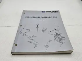 9920156 Polaris 2006 2005 2004 Atv Scrambler 500 Service Shop Manual # - Read