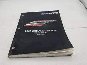 9920769 Polaris 2007 Atv Scrambler 500 Shop Repair Service Manual Oem # - Read
