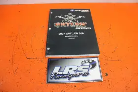 9920786 Polaris 2007 Outlaw 500 Service Manual Book