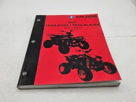 9921308 Polaris 2008 Atv Trailboss Trailblazer 330 Service Manual And Disc # -read