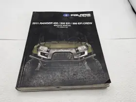 9923134 Polaris 2011 Atv Ranger 400 500 Efi Crew Service Manual Oem # - Read