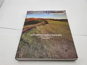 9924871 Polaris 2014 Atv Sportsman 570 Efi Service Repair Manual Oem # - Read