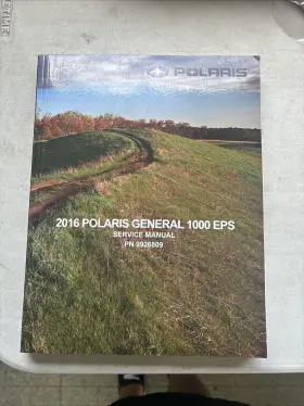 9926809 Polaris 2016 General 1000 Eps Service Manual P/n