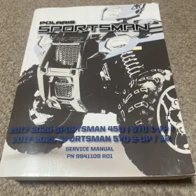 9941108 Polaris 2017-2023 Sportsman 450 570 Oem Service Manual