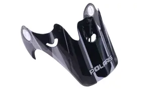 Fvi-002 Polaris Oem Black And Gray Open Faced Visor