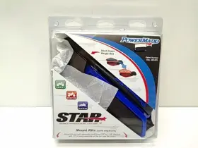 Pm14204 Powermadd Handguards Yam Blu/blk - 2000 Nos