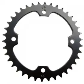 Y-1038 Primary Drive Rear Steel Sprocket 38 Tooth Black