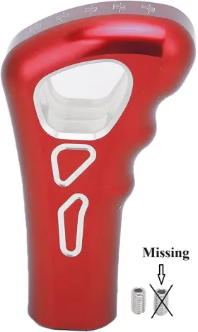 Qiilu 310006531508 Cnc Billet Grip Shift Knob For Polaris Rzr 570 800 900 1000 Xp4 S 4 Xp Turbo Red