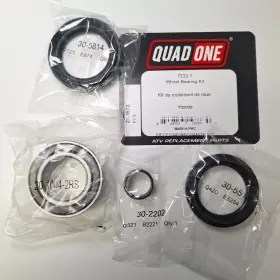 7232-1 Quad One Honda Wheel Bearing Kit Trx Front Foreman Rubicon Replacement