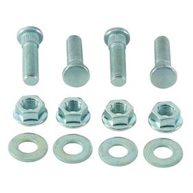 608276 Quadboss Front Wheel Stud And Nut Kit For Polaris Ranger 6x6 800 Models