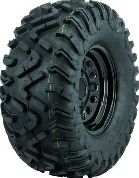 Quadboss 608545 Qbt454 27x9r12 All-terrain Radial Utility Tire For Powersports