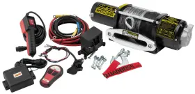 Qbs608851 Quadboss 608851 5000lb Winch With Dyneema Rope Atv/utv