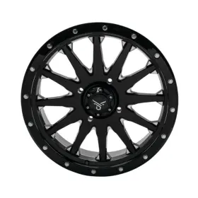 Rt-gw106187137bmia Quadboss Wagon Wheel 18x7 4/137 4 3 Black/milled