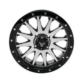 Rt-gw106207137bma Quadboss Wagon Wheel 20x7 4/137 4 3 Black/machined