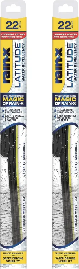 810165 Rain-x Latitude 2-in-1 Water 22 Inch And Repellency
