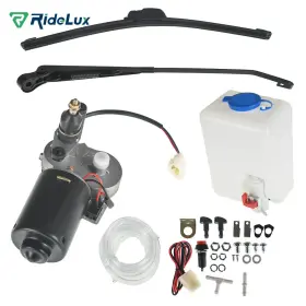 R3853410 Rdeluxi Windshield Washer Bottle Electric Wiper For Polaris Rzr Can Am X3 12v