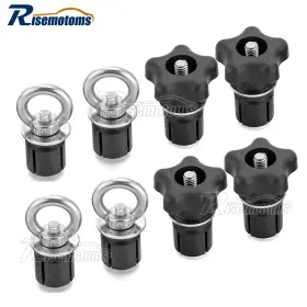 80304012 Ri 8 Pcs For Polaris Rzr Lock And Ride Atv Tie Down Anchor Sportsman Cargo Hook