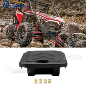 80315004 Ri Utv Center Console Dash Storage Box Organizer For 2020-2024 Polaris Rzr Pro Xp