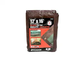 57033 Rotary Corp 17409 Reversible Mid-grade Poly Tarp 12ft X 16ft Replaces Erickson