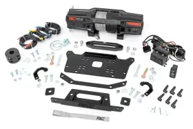 Rs6500s Rough Country 92062 Winch Mounting Plate With For Honda Talon -