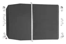 92077 Rough Country Utv Roof Hdpe Honda Pioneer 1000