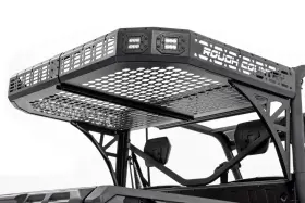 97027 Rough Country Rear Cargo Rack Wled Lights For Can-am Defender -