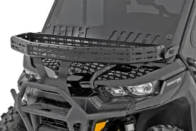 97089 Rough Country Front Cargo Rack For Can-am Defender Hd8/hd10 -