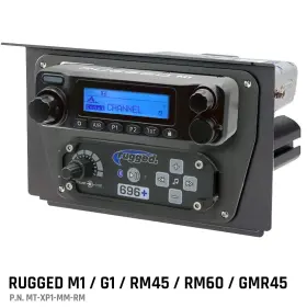 Mt-xp1-mm-rm Rugged Radios For Polaris Xp1 Mount Kit - M1 / G1 Rm60 Gmr45
